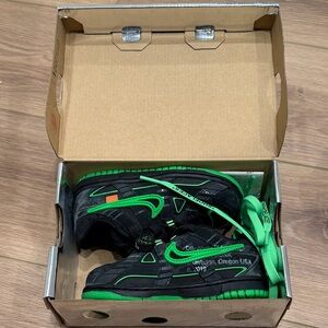 Nike Rubber Dunk Sneakers- “Green Strike” color.